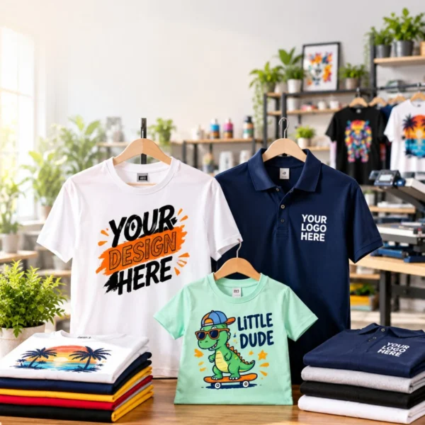 Teemint Tshirts Polos Kids Display